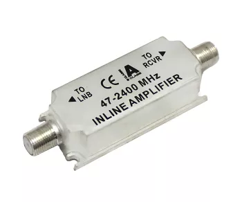 DINIC SAT Line Amplifier, F Female Connector, Suitable for: FM, DVB-T, HDTV, Digital Receiver